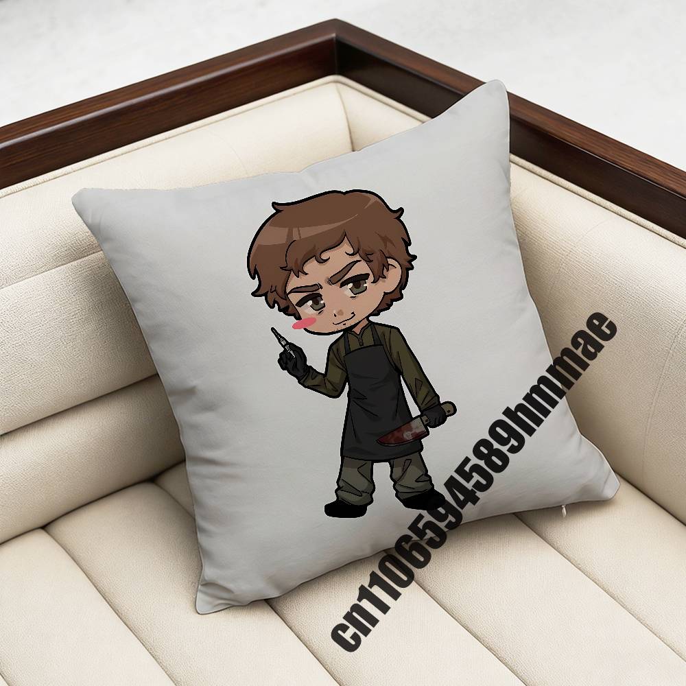 For D-Dexter M-Morgan Michael C Hall Throw Pillow Case Sham 45X45Cm 40X40Cm Square Car Pillowcase Pad Cushion Cover