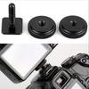 1/4" Inch Dual Nuts Tripod Mount Screw To Flash Camera Hot Shoe Adapter