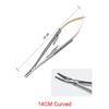 Dental Needle Holder Pliers TC Head Reusable Stainless Steel Curved Head 14cm