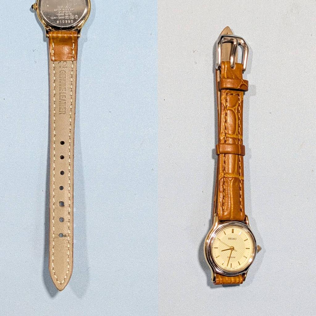 SEIKO Excelline Battery and Strap Working Ladies' Watch, Replaced, Condition, A-24