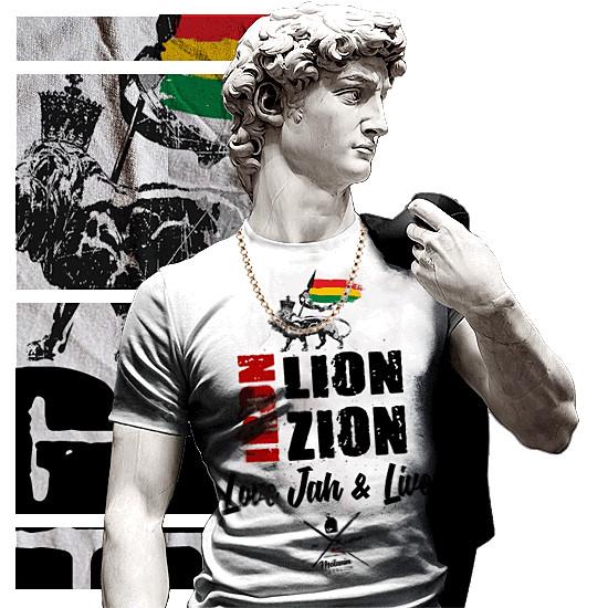 

Reggae t-shirt Roots Rock Rasta Flag Jah Rastafari Haile Selassie Love Jah tee 3XL