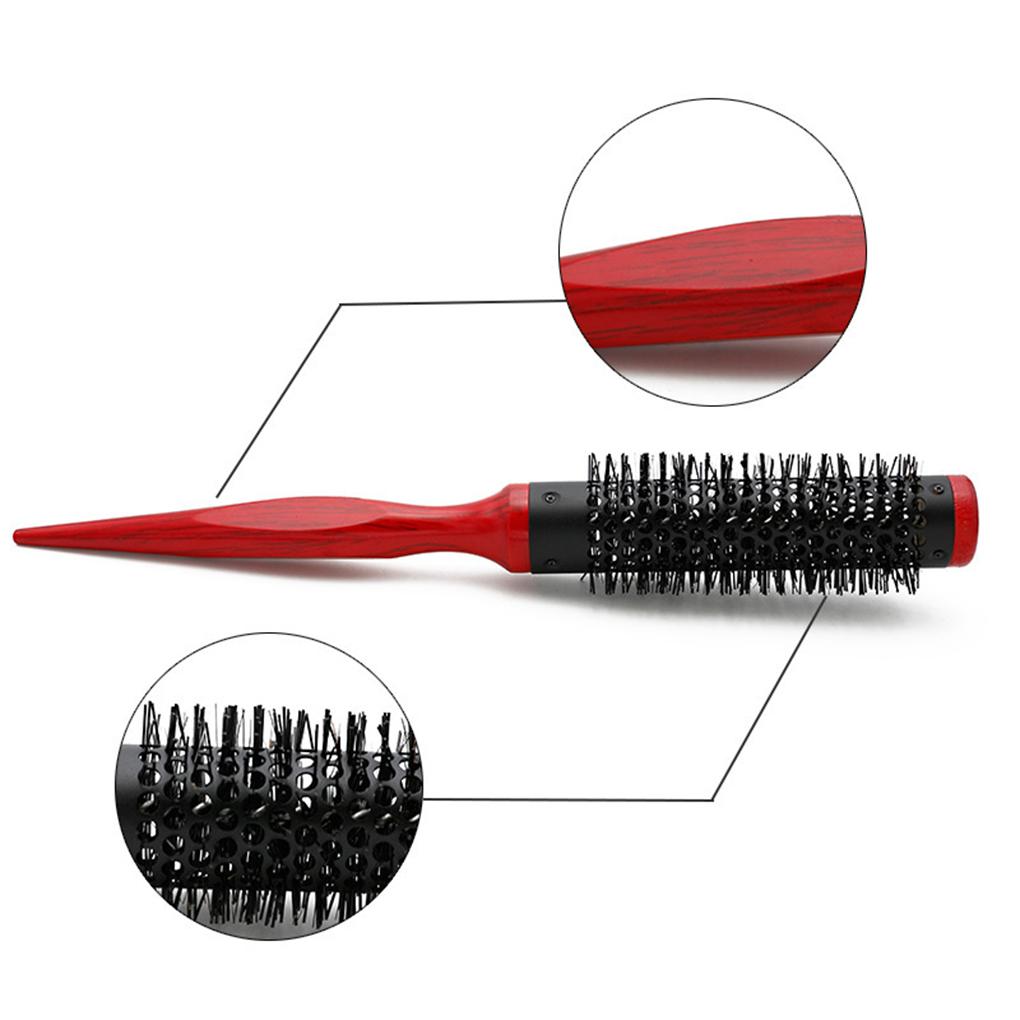 Round Hair Brush For Long-lasting Comb Hair Effortlessly Hairdressing Styling Round Curly Hair Comb