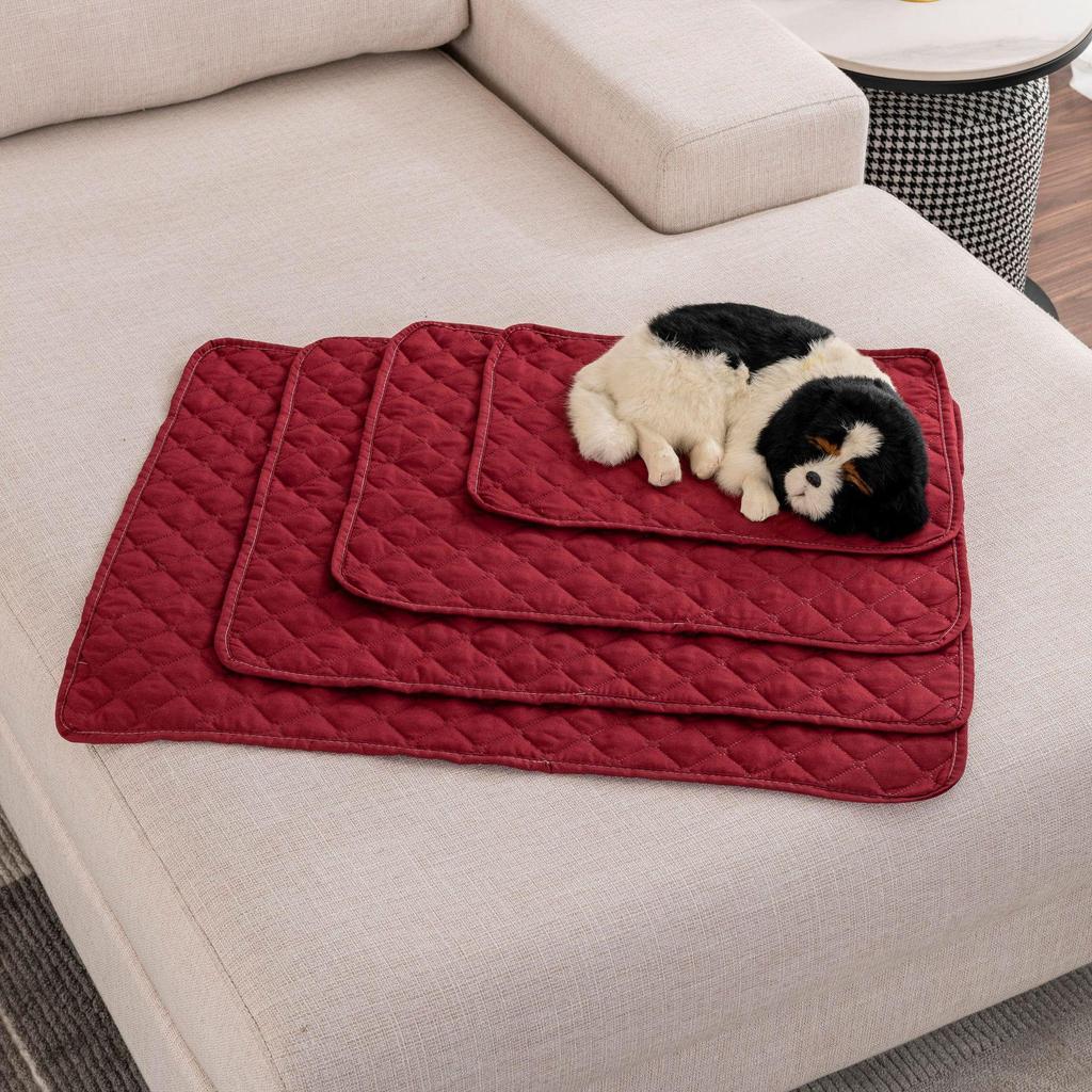 Oxford Waterproof Cooling Pet Bed Mat - Breathable, Non-stick Hair Pad for Dogs and Cats