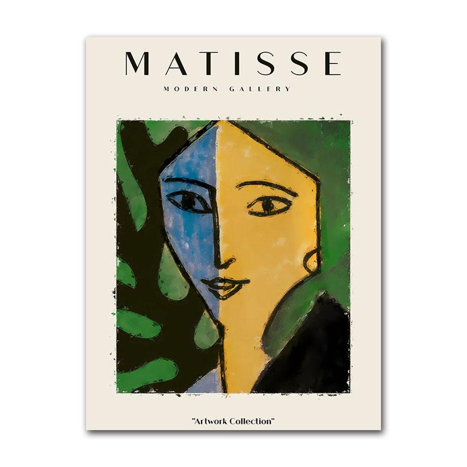 Henri Matisse Kůň Motýl Květ Žena Socha Plakát Obraz na plátně Abstraktní tisk Nástěnné obrazy pro výzdobu obývacího pokoje