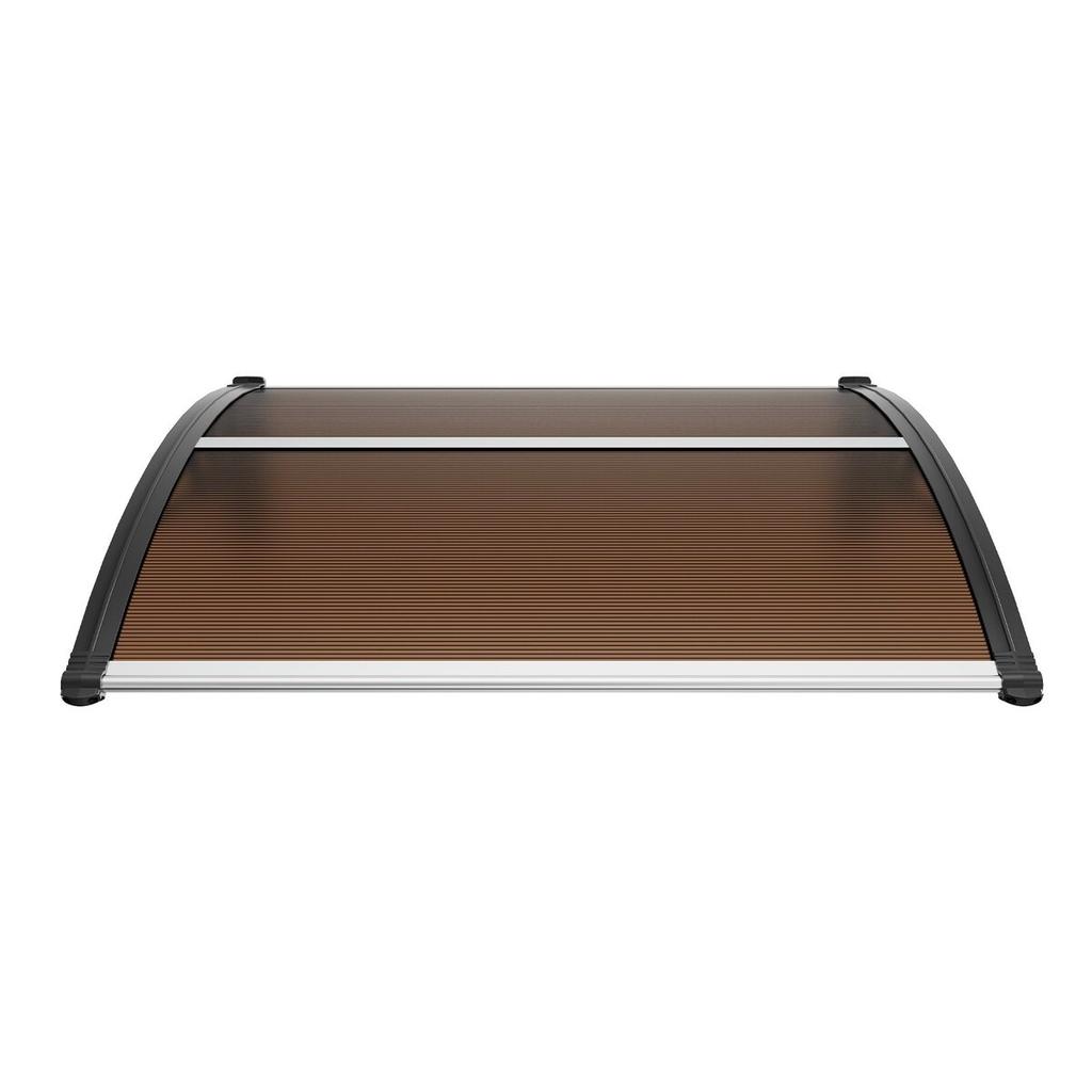 Window Door Awning Canopy 40" X 40", UPF 50+ Polycarbonate Entry Door Outdoor Window Awning Exterior, Front Door Overhang Awning for Sun Shutter, UV,