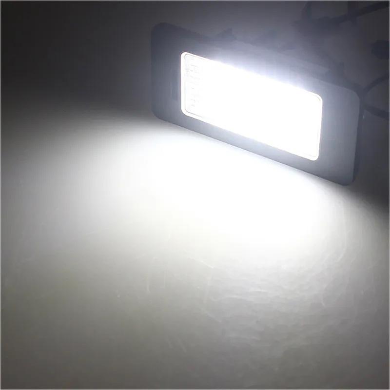 A Pair of LED License Plate Lights Auto Led Signal Lamp Fit For SKODA Octavia 3 /For Superb B6 /For Rapid /For Yeti /For Fabia