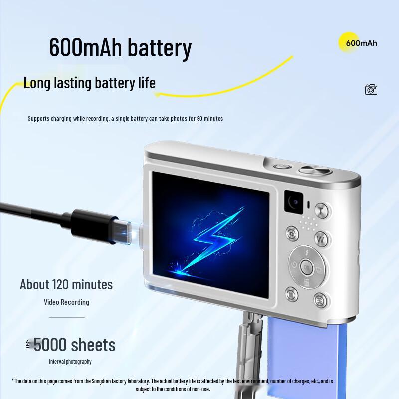 SONGDIAN 64MP Dual-Camera Portable Digital Camera