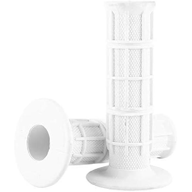 Rubber Motorcycle Grips, 22mm 7/8  Scooter Grips Handlebar Hand Grips with 4 Colors for Most Motorcycle, Dirt Bike, Pit Bike Handlebar, 1 Pair