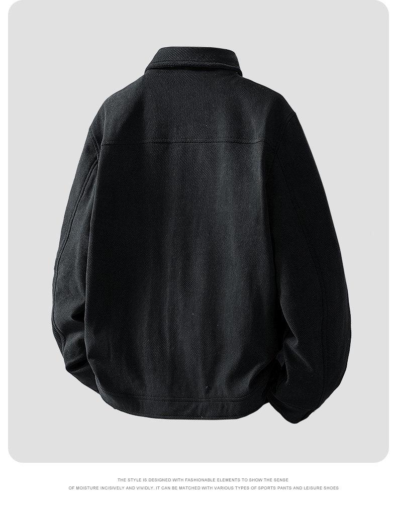 Men's Retro Lapel Jacket: Versatile and Casual Winter Trend