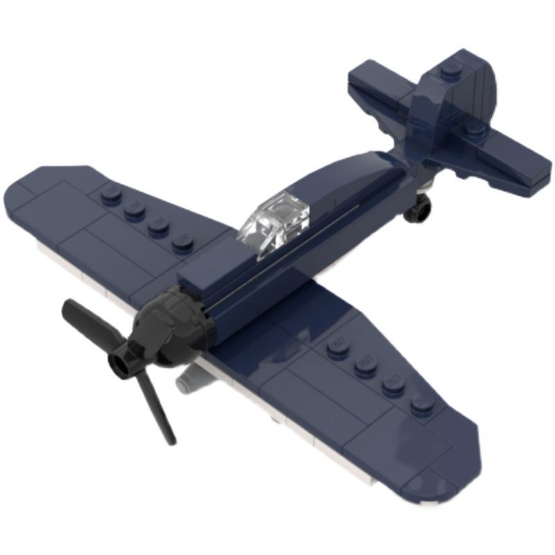 Military Series Building Block World War Ii Aircraft Fighter Model Assembly Toy Compatible Set