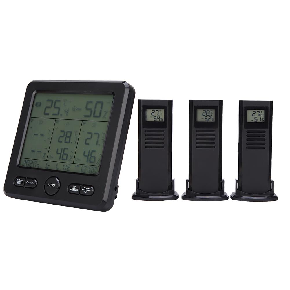 TS?6210 Stație Meteo Digitală Wireless Termometru Meteorologic Măsurător de Temperatură