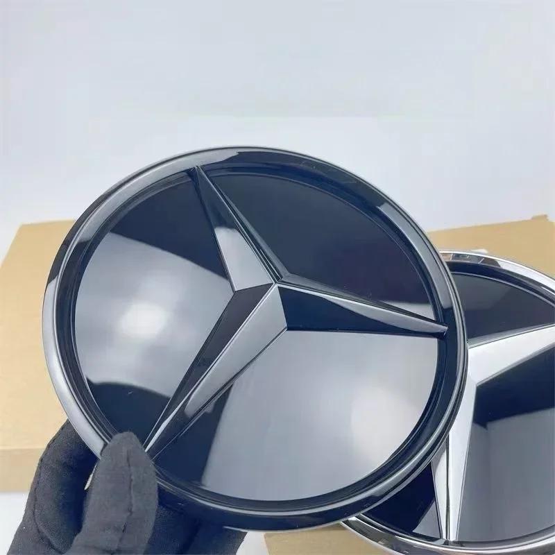 Autocolant Auto Pentru Mercedes Benz Grilă Frontală Auto Siglă Lumină Față Oglindă Insignă LED Pentru Mercedes Benz W166 GLS350 AMG/GLS63 X205 Embl