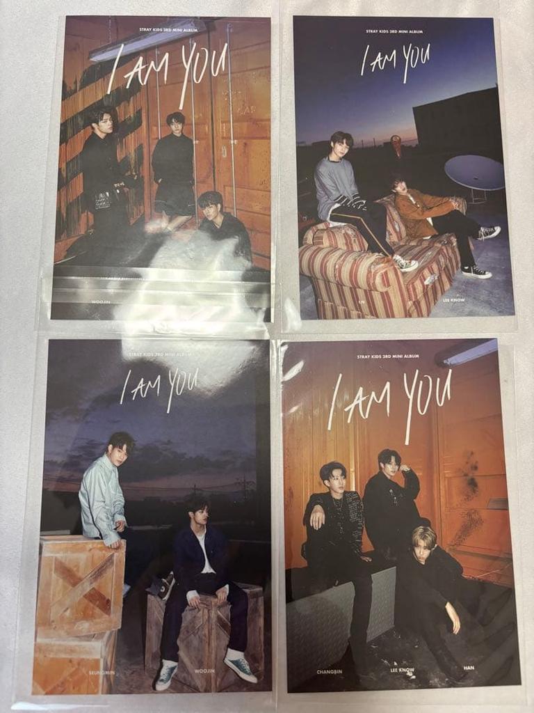 [USED] Stray Kids I Am You Postcards (12 cards)