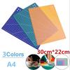 A4 PVC Grid Lines Cutting Board Professional Self Healing Cutting Mat Multipurpose for Quilting Sewing Scrapbooking DIY