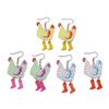 1Pair Acrylic Chicken Drop Earrings Animal Charms for Women's Birthday Gift Fashion Jewelry