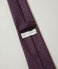 [Nano Universe] Kyoto Nishijin Waschbare Nadelpunkt Krawatte für Herren F 103 Bordeaux 668-6142204