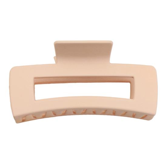 Hair Claw for Women, Frosted Rectangle Hair Clip, Hollow Design Back Head Hair Claw, Large Size Shark Hair Clip for Daily Wear Party Gathering Outing