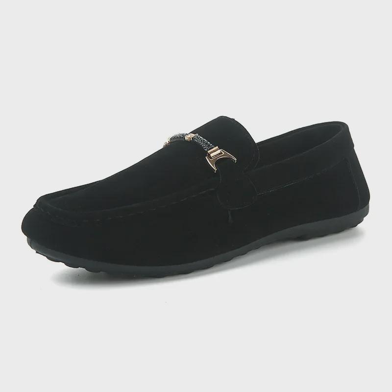 Men's Trendy Slip-On Shoes: Korean and Hong Kong Style