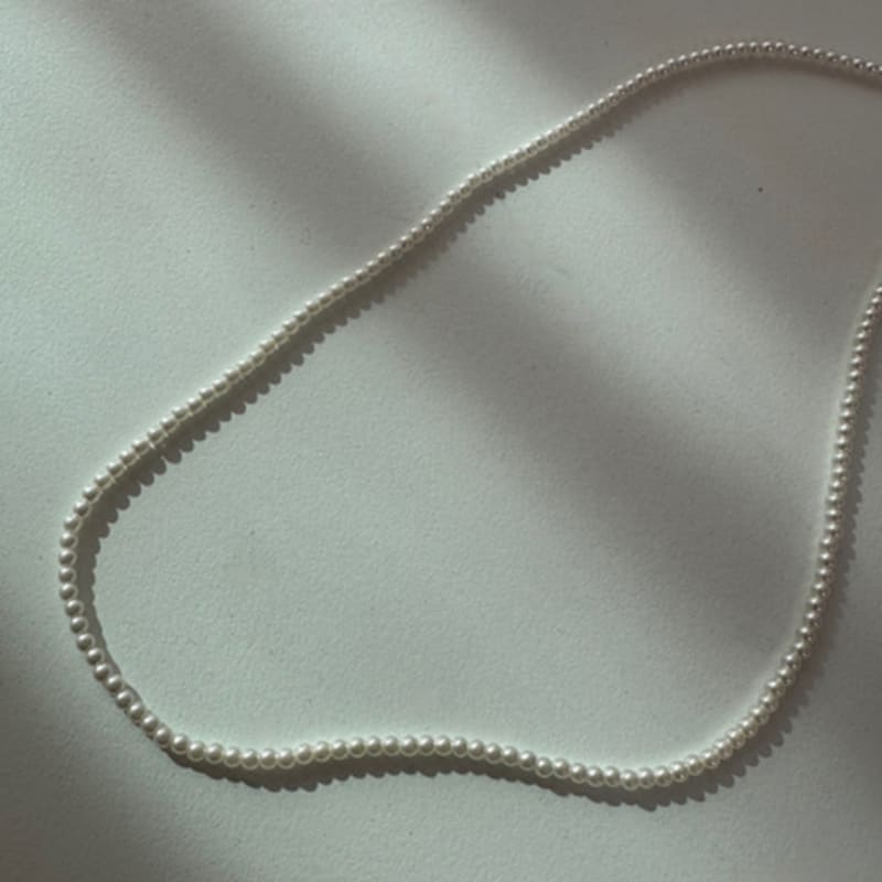 

THE POOL Small Pearl Necklace 925 Silver