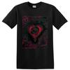 Skull Heart Punk Rock Band T Shirt Alkaline Trio Bold Graphic Distressed Art Tee