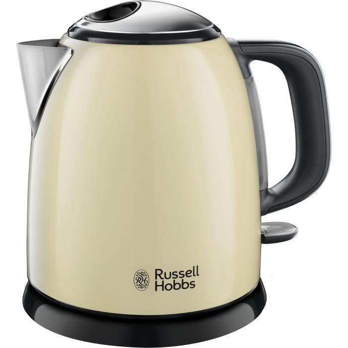 Russell Hobbs 24994-70 Colors Plus Compact Kettle - 1L, Fast, Anti-Limescale Filter, Cream