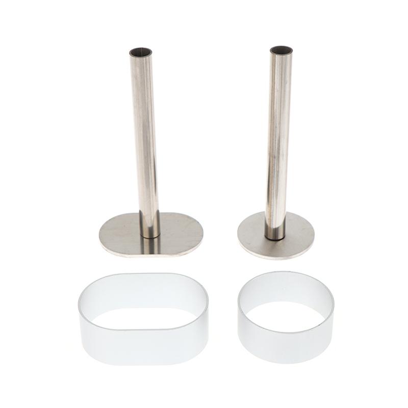 Ανοξείδωτο Πιεστήριο Pulburon Με Ωθητήρα Εργαλεία Διακόσμησης Τούρτας DIY Δαχτυλίδι Φόρμας Μους Τούρτας Δαχτυλίδια Μαγειρικής Εργαλεία Ψησίματος