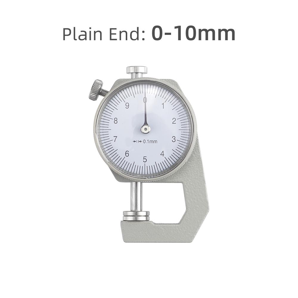 

1pc Leather Thickness Gauge, Handheld High-Precision Measuring Tool for DIY Crafting, Dual Flat & Pointed Tips, Digital Display