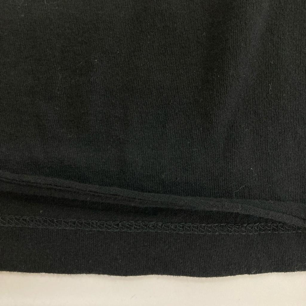 SAINT LAURENT PARIS Black 631800 Graphic Print T-shirt tops XL blackUsed