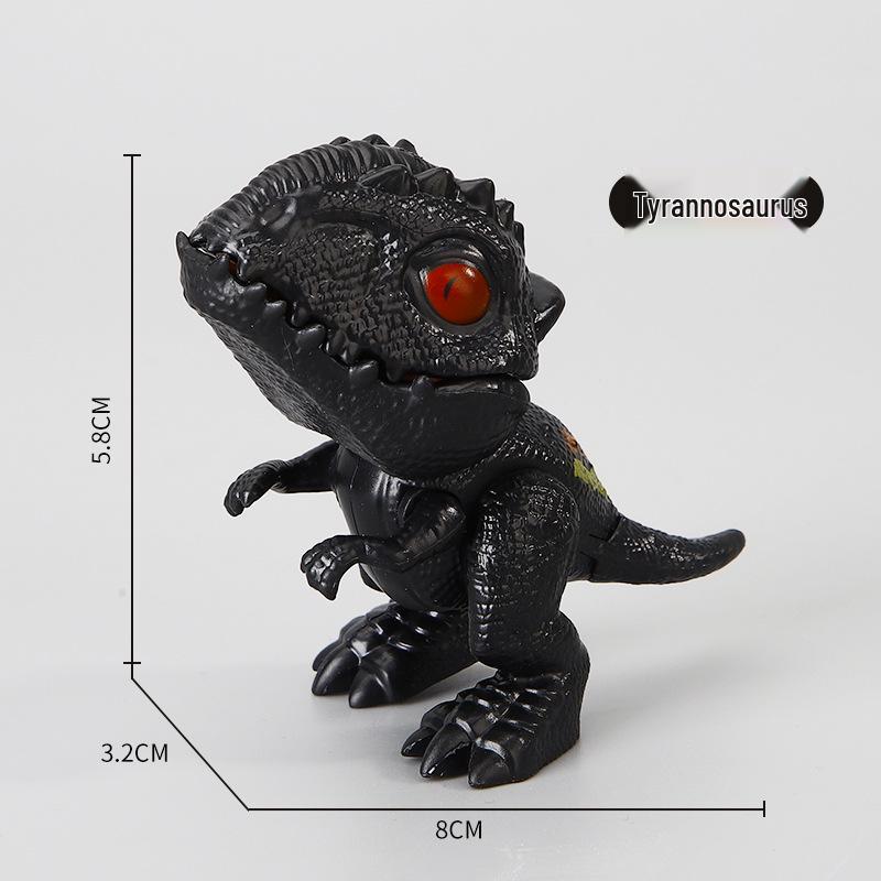 Popular Children's Moveable Joint Dinosaur Toy - Bite Finger Tyrannosaurus Rex