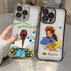 Ukraine Flag Girly Art Sunflower Phone Case for iPhone 11 13 15 16 17 Pro Max 14 Plus 17Air 16E 13 Pro 12 Mini 17Pro Clear Cover