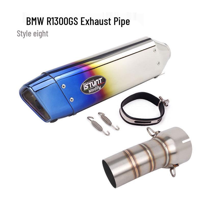 R1300GS ADV Exhaust Modification: Titanium Alloy Header, Mid-section, Tail Section