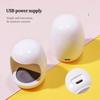 6W Mini LED Nail Lamp – Cute Eggshell Design USB UV Lamp, Quick-Dry Portable Gel Nail Dryer for Home & Travel Manicure