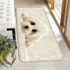 1Pcs Anti Fatigue Kitchen Rugs,Dog Design Print Waterproof Non-Slip Thick Cushioned Kitchen Mat Heavy Duty Comfort Standing Mat for Kitchen