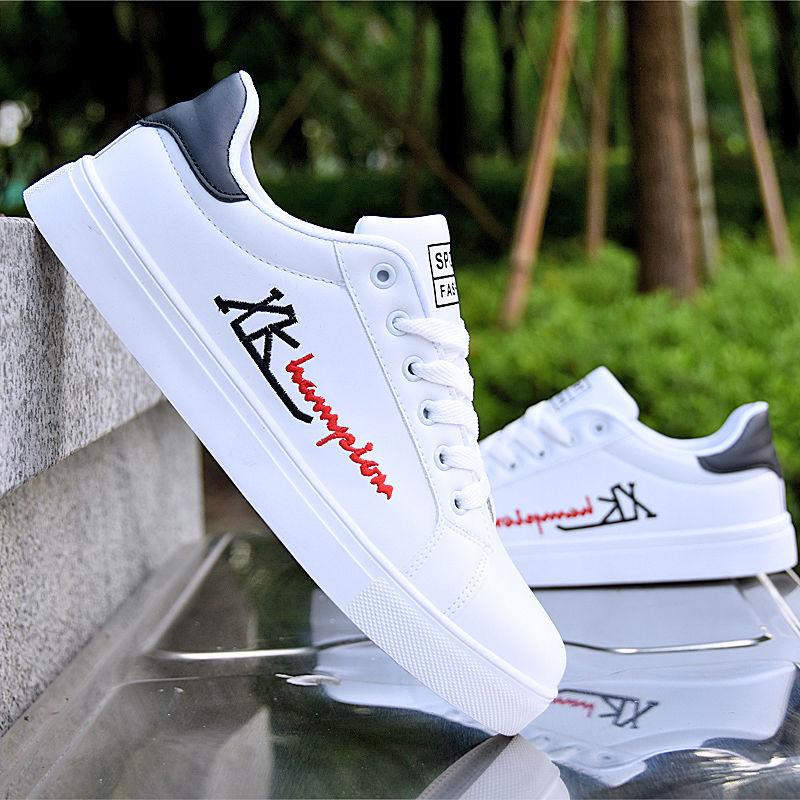 Herrenschuhe neu Sommer kleine weiße Schuhe trendige vielseitige Board-Schuhe jung und jung Low-Top lässige Sportschuhe