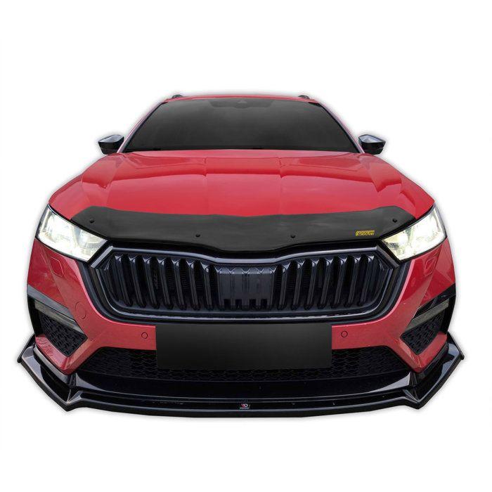 SCOUTT | Bra Capot Déflecteur Protection Pour Skoda Octavia 4 Depuis 2020, Aérodynamique, Assemblage Facile, Aucun perçage requis