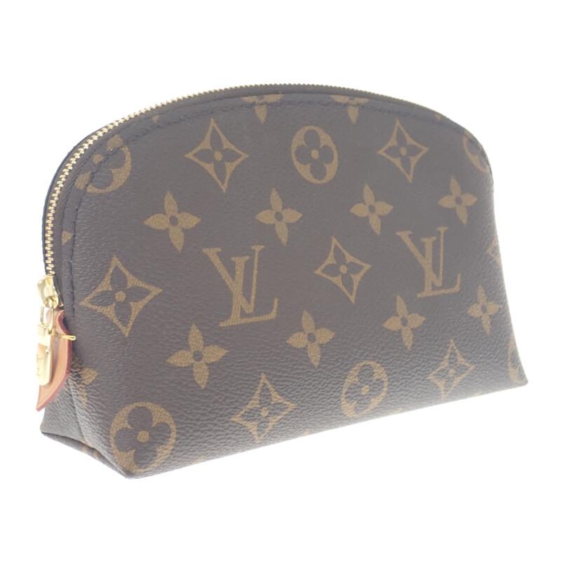 LOUIS VUITTON  M47515 Monogram Pouch Brown Monogram canvas Women