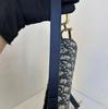 [Pre-Owned] Saddle Removable Adjustable Shoulder Strap Magnetic Buckle Closure Printed Saddle Bag Crossbody Bag Fabric Handbag Sho - Very Good #J7OH9S