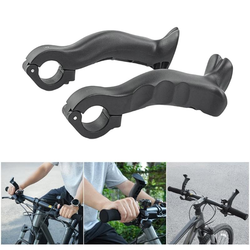 Comfortable Bicycles Handlebars Grips For Pains without Cycling Light weight Regulable Angles Installation
