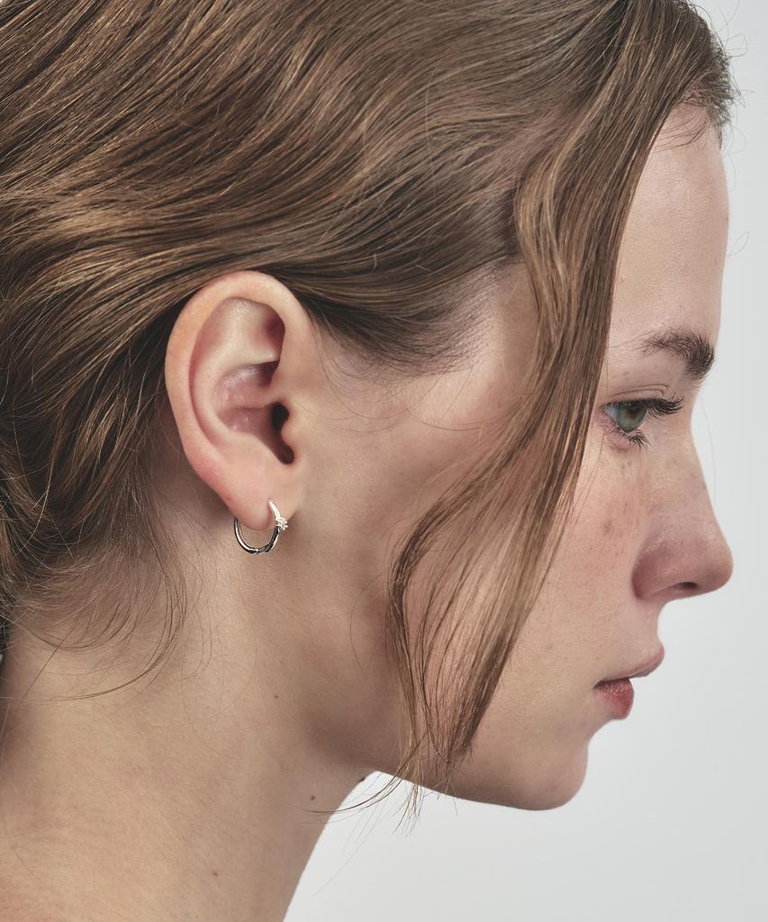 Attica Raw Starpoint Earrings / Ebs024