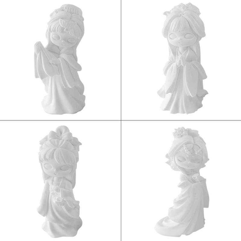 Cute Doll Candle Silicone Mold for Candle Making,Aromatherapy Candle Resin Mould Ornaments Epoxy Resin Casting Mold