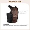 Medieval , Adjustable Vest for Adults, Ideal Masquerade Parties.