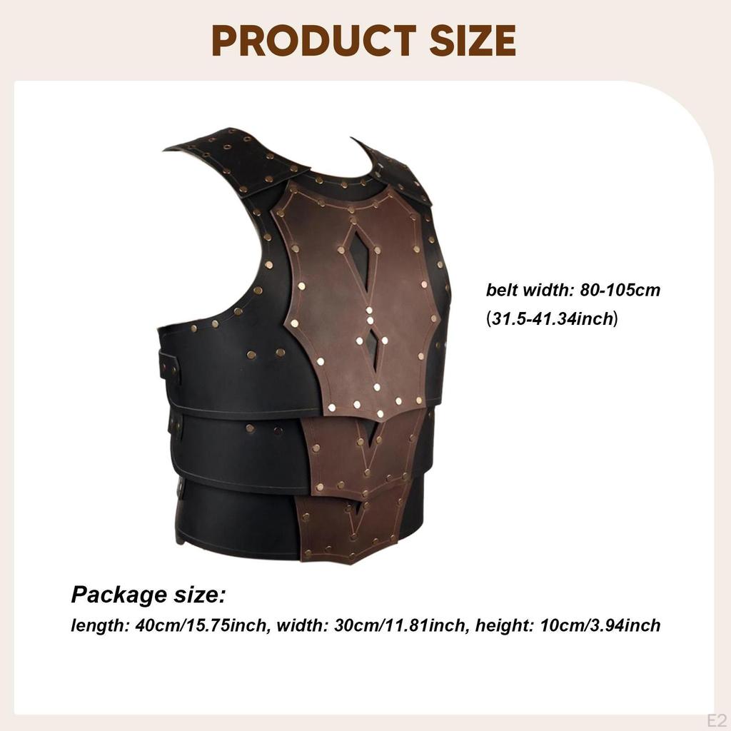 Medieval , Adjustable Vest for Adults, Ideal Masquerade Parties.