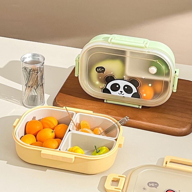 Stackable Bentos Box With Removable Inserts Multi Compartment Food Storage Container For Outdoor Activity