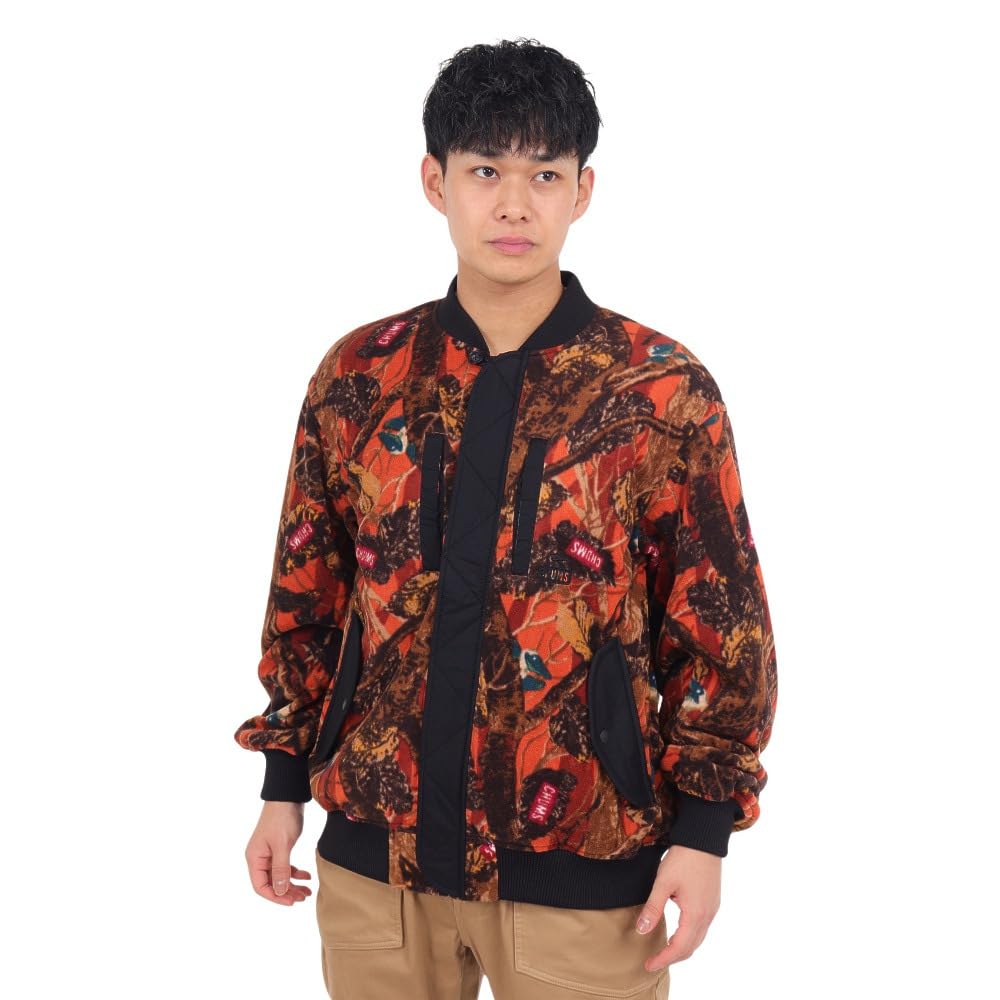 

Верхняя одежда Recycle Chumley флисовая двусторонняя куртка Leaf Tree M [Chums] Мужская и