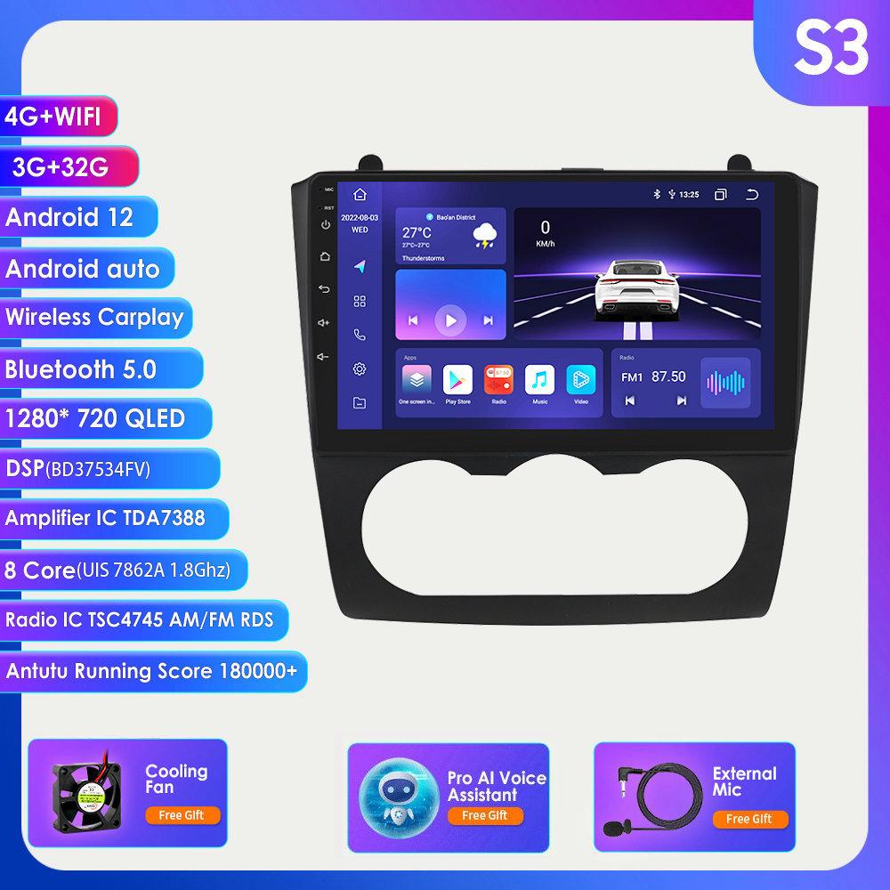 

8G+128G Carplay AI Android 12 для Nissan Altima Teana 2008 2009 2010 2011 2012 Автомобільний радіоприймач Стереоплеєр GPS Інтелектуальний екран Навігація Мультимедіа S3 8Core 3G 32G AI