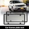 2pcs Car License Plate Frame Holder Clear Auto License Frame Holder Modified License Plate ProtectivesShell Car Accessories