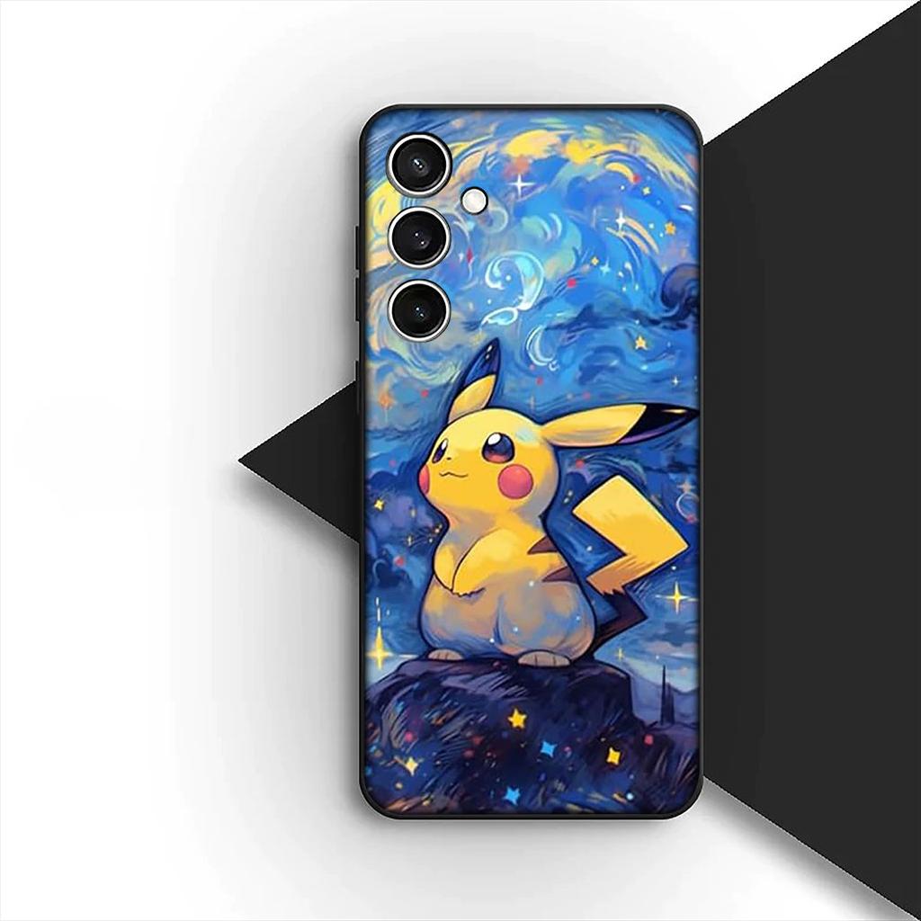 Casing for Apple iPhone 17 Pro XS Max Air 6 7 8 Plus 5 + SE 2022 SE2 16E Phone Cover Soft Case Cartoon P-Pokemons GO P-Pikachus