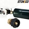 1LB Propane Gas Regulator QCC1 Refill Adapter Valve for Camping Outdoor BBQ Grill Portable Stove Heating Element