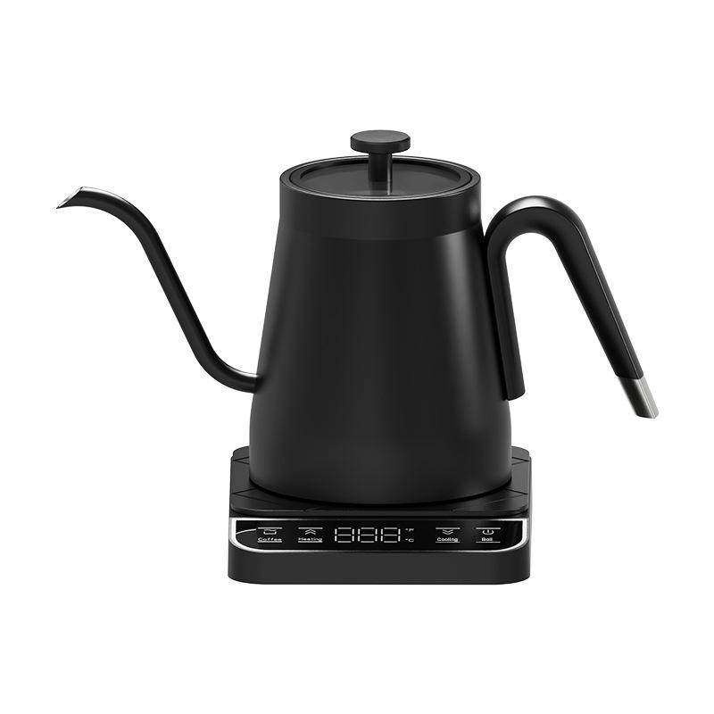 

Gooseneck Electric Kettle with Temperature Control - 220V/110V Slim Spout for Coffee & Tea EU 220V прохладный черный