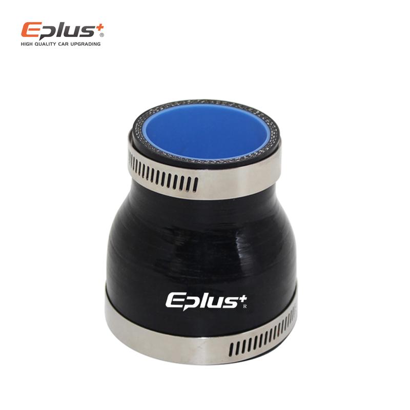

EPLUS Universal Silicone Tubing Hose Straight Big To Small Connector Car Intercooler Turbo Intake Pipe Coupler Black Multi Size 32MM-38MM